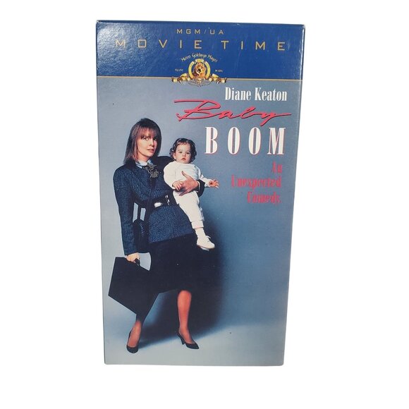 Baby Boom VHS 1987 Diane Keaton Romantic Comedy MGM UA Movie Time Tested - Picture 1 of 7